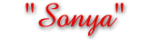 "Sonya"